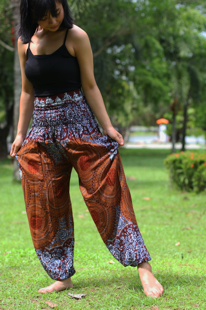 Danedvi Women Fashion Solid Loose Harem Pants Capri India | Ubuy